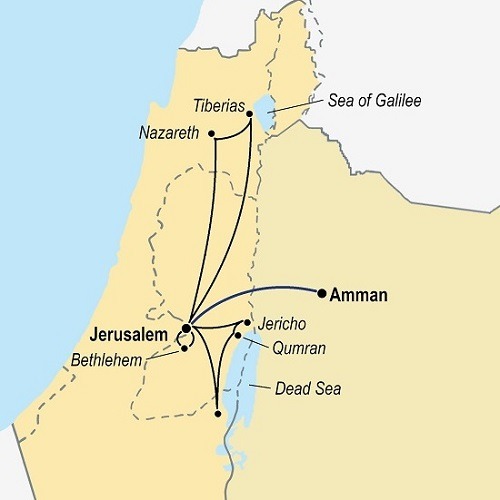 Jerusalem, Jordan and The Holy Land
